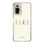 スリムプロテクションケース［ ELLE×ポムポムプリン - ロゴ - ベージュ ］