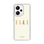 スリムプロテクションケース［ ELLE×ポムポムプリン - ロゴ - ベージュ ］