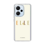 スリムプロテクションケース［ ELLE×ポムポムプリン - ロゴ - ベージュ ］