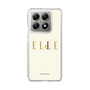 スリムプロテクションケース［ ELLE×ポムポムプリン - ロゴ - ベージュ ］