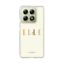 スリムプロテクションケース［ ELLE×ポムポムプリン - ロゴ - ベージュ ］