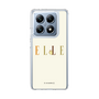 スリムプロテクションケース［ ELLE×ポムポムプリン - ロゴ - ベージュ ］