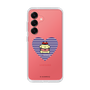 スリムプロテクションケース［ ELLE×ポムポムプリン - ハート - ブルー ］
