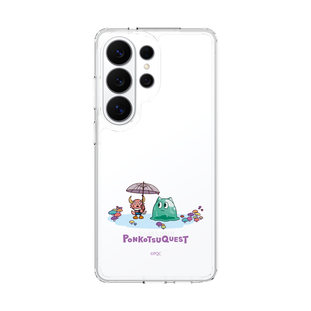スリムプロテクションケース for Samsung Galaxy S26 Ultra［ ポンコツクエスト - 梅雨 - カクとイムラ ］