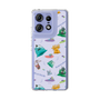スリムプロテクションケース［ ポンコツクエスト - 梅雨 - 総柄 ］