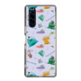スリムプロテクションケース［ ポンコツクエスト - 梅雨 - 総柄 ］