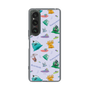 スリムプロテクションケース［ ポンコツクエスト - 梅雨 - 総柄 ］