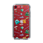 スリムプロテクションケース［ ポンコツクエスト - 梅雨 - 総柄 - クリア ］