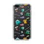 スリムプロテクションケース［ ポンコツクエスト - 梅雨 - 総柄 - クリア ］