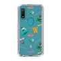 スリムプロテクションケース［ ポンコツクエスト - 梅雨 - 総柄 - クリア ］