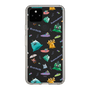 スリムプロテクションケース［ ポンコツクエスト - 梅雨 - 総柄 - クリア ］