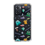 スリムプロテクションケース［ ポンコツクエスト - 梅雨 - 総柄 - クリア ］