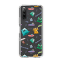 スリムプロテクションケース［ ポンコツクエスト - 梅雨 - 総柄 - クリア ］