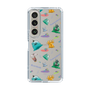 スリムプロテクションケース［ ポンコツクエスト - 梅雨 - 総柄 - クリア ］