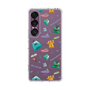 スリムプロテクションケース［ ポンコツクエスト - 梅雨 - 総柄 - クリア ］