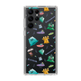 スリムプロテクションケース［ ポンコツクエスト - 梅雨 - 総柄 - クリア ］