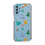 スリムプロテクションケース［ ポンコツクエスト - 梅雨 - 総柄 - クリア ］