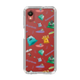スリムプロテクションケース［ ポンコツクエスト - 梅雨 - 総柄 - クリア ］