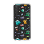 スリムプロテクションケース［ ポンコツクエスト - 梅雨 - 総柄 - クリア ］