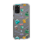 スリムプロテクションケース［ ポンコツクエスト - 梅雨 - 総柄 - クリア ］