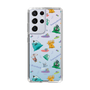 スリムプロテクションケース［ ポンコツクエスト - 梅雨 - 総柄 - クリア ］