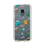 スリムプロテクションケース［ ポンコツクエスト - 梅雨 - 総柄 - クリア ］