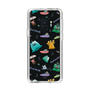 スリムプロテクションケース［ ポンコツクエスト - 梅雨 - 総柄 - クリア ］