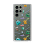 スリムプロテクションケース［ ポンコツクエスト - 梅雨 - 総柄 - クリア ］