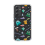 スリムプロテクションケース［ ポンコツクエスト - 梅雨 - 総柄 - クリア ］