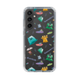 スリムプロテクションケース［ ポンコツクエスト - 梅雨 - 総柄 - クリア ］