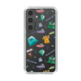 スリムプロテクションケース［ ポンコツクエスト - 梅雨 - 総柄 - クリア ］
