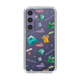 スリムプロテクションケース［ ポンコツクエスト - 梅雨 - 総柄 - クリア ］