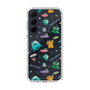 スリムプロテクションケース［ ポンコツクエスト - 梅雨 - 総柄 - クリア ］