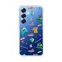スリムプロテクションケース［ ポンコツクエスト - 梅雨 - 総柄 - クリア ］