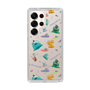 スリムプロテクションケース［ ポンコツクエスト - 梅雨 - 総柄 - クリア ］