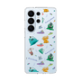 スリムプロテクションケース［ ポンコツクエスト - 梅雨 - 総柄 - クリア ］
