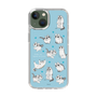 スリムプロテクションケース［ 夜は猫といっしょ - キュルガ - 総柄 ］