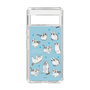 スリムプロテクションケース［ 夜は猫といっしょ - キュルガ - 総柄 ］