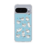 スリムプロテクションケース［ 夜は猫といっしょ - キュルガ - 総柄 ］