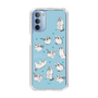 スリムプロテクションケース［ 夜は猫といっしょ - キュルガ - 総柄 ］