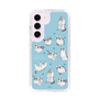 スリムプロテクションケース［ 夜は猫といっしょ - キュルガ - 総柄 ］