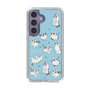 スリムプロテクションケース［ 夜は猫といっしょ - キュルガ - 総柄 ］