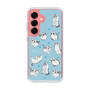 スリムプロテクションケース［ 夜は猫といっしょ - キュルガ - 総柄 ］