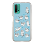 スリムプロテクションケース［ 夜は猫といっしょ - キュルガ - 総柄 ］