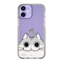 スリムプロテクションケース［ 夜は猫といっしょ - キュルガ - ひょっこり ］