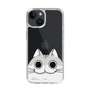 スリムプロテクションケース［ 夜は猫といっしょ - キュルガ - ひょっこり ］