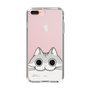 スリムプロテクションケース［ 夜は猫といっしょ - キュルガ - ひょっこり ］