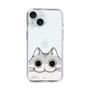 スリムプロテクションケース［ 夜は猫といっしょ - キュルガ - ひょっこり ］