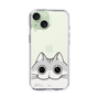 スリムプロテクションケース［ 夜は猫といっしょ - キュルガ - ひょっこり ］