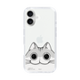 スリムプロテクションケース［ 夜は猫といっしょ - キュルガ - ひょっこり ］